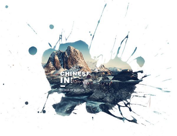 PS教程:用喷墨素材快速制作个性海报 PS教程:用喷墨素材快速制作个性海报