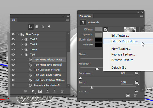 PS教程:Photoshop创建3D银纹文字特效 PS教程:Photoshop创建3D银纹文字特效