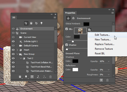PS教程:Photoshop创建3D银纹文字特效 PS教程:Photoshop创建3D银纹文字特效